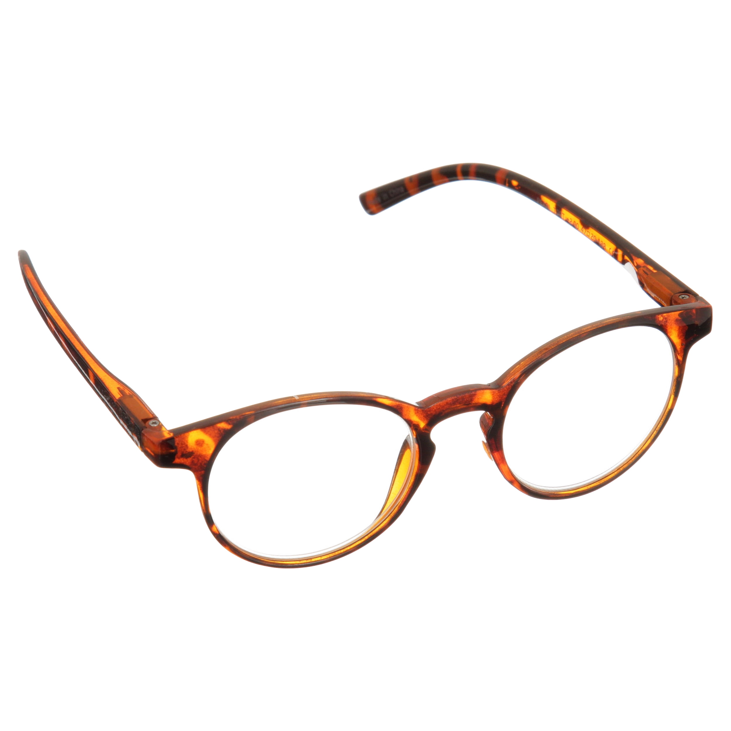 (2 pack) EV1 Pearl Tortoise +2.00 Reading Glasses with Case