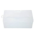 thumbnail image 5 of Rectangular Plastic Transparent with Lid Storage Box Collection Container Case, 5 of 9
