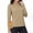Khaki, variant on Vinsonshop Womens Turtleneck Shirts Long Sleeve Fitted Thermal Mock Neck Soft Base Layer Tops Underwear Stretchy Fit Soft Undershirts Fashion Winter Clothes Black L
