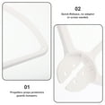 thumbnail image 4 of Miangastore Quick Release Propeller Guards Plastic 4Pcs 9.8X5.9X0.8In, 4 of 9