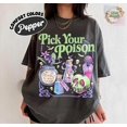 thumbnail image 2 of Pick Your Poison Vintage Shirt, Princess Halloween TShirt, Poison Apple Tee, Spooky Season, 2 of 8