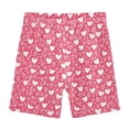 thumbnail image 4 of joogoo Hearts Girls Lined Shorts Bike Dance Bottoms 10Y, 4 of 7