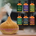 thumbnail image 3 of Amore' Paris Ultrasonic Aromatherapy Oil Diffuser and Essential Oils Set - 7 Piece Set Stone, 3 of 5