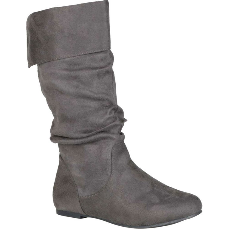 Journee Collection Womens Shelley 3 Round Toe Mid Calf Boots