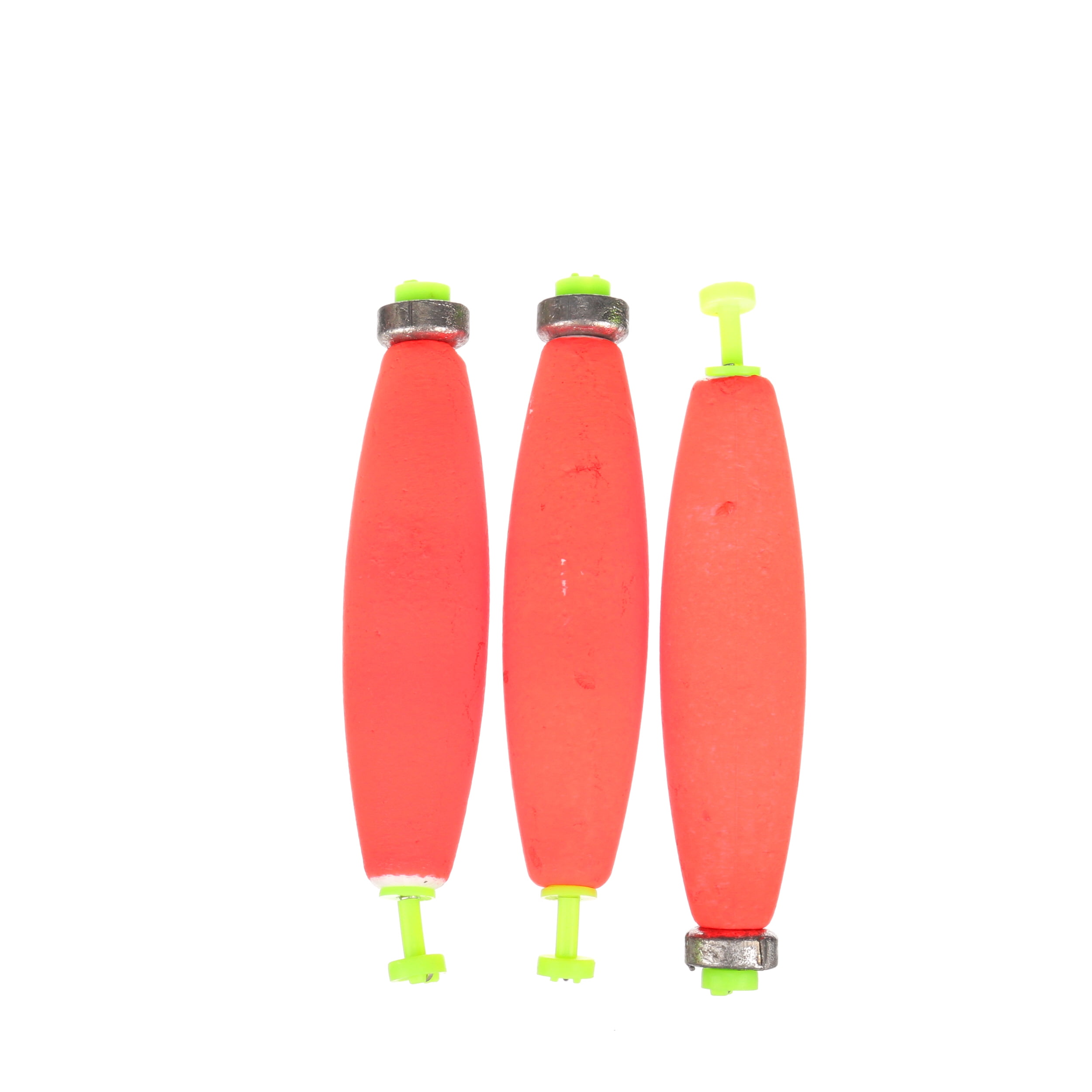 Wahoo Fishing WAH-AQF3524 Alabama Red//White Quill Floats 3.5/" Pack of 24