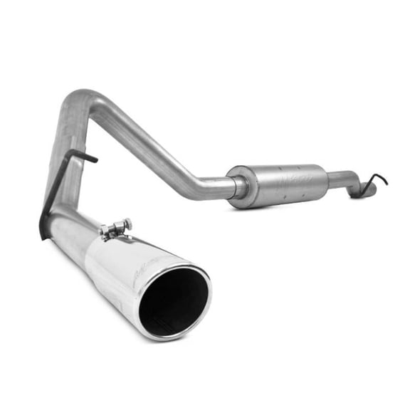 MBRP Exhaust, 3in Cat Back Single Side Exit Alum for 2008-2012 Ford F-250/F-350 5.4L V8/6.8L V10/6.2L V8 CC-SB/EC-LB
