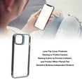 thumbnail image 4 of Slim Shockproof Magnetic Phone Case with Camera Lens Guard Kickstand, High Transparency PC Hard Protective Case, 4 of 7