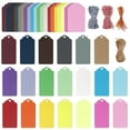 thumbnail image 2 of HOMEIORA 100 Pcs Gift Tags 20 Colors Christmas Gift Tags with Strings for Birthday, Wedding, Valentine's Day, Holiday, Event, Project and DIY Crafts, 2 of 7