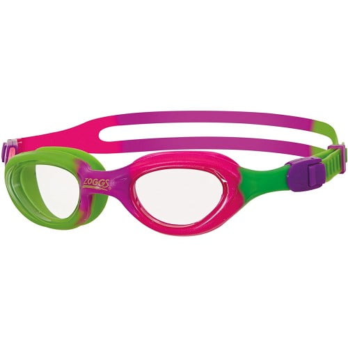 ZOGGS SWIMMING GOGGLES 0-6 YEARS LITTLE SUPER SEAL GOGGLE PINK AND BLUE 