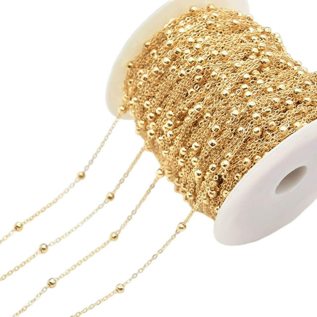 Perlas Lisas Sunnimix de 10 M de Cobre a Prueba de Herrumbre Estilo B