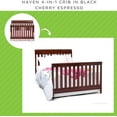 thumbnail image 6 of Full-Size Conversion Kit Bed Rails #0050 for Delta Children Cribs (Black Cherry Espresso - 607), 6 of 6