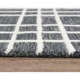 thumbnail image 3 of Alora Decor Lofton Gray 5'X7'6" Tufted Wool Rug, 3 of 6