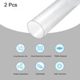 thumbnail image 3 of Unique Bargains Tube Rond Rigide Transparent en Acrylique 56mm ID 60mm OD 10 Pieds pour Lampes et Lanternes, Système de Refroidissement par Eau 2 Pcs, 3 of 6
