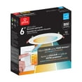 thumbnail image 6 of Globe Electric Ultra Slim Energy Star White 6 in. W Plastic LED Recessed Lighting Kit 12 watt, 6 of 7