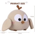 thumbnail image 2 of Adorable Bird Plush Toy, 12" Fluffy and Huggable Bird Stuffed Animal, Soft and Cuddly Pillow Pal for Kids, Perfect Gift for Birthdays, Holidays, and Special Occasions, 2 of 8