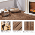 thumbnail image 4 of Renwick Pack of 27 Wood Deck Flooring Tiles for Outdoor & Indoor, Brown, 4 of 10