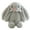 Gray, variant on Bunny Stuffed Animal, 11.02Inches Bunny Plush, Super Fluffy Stuffed Rabbit with Long Ears, Cute Bunny Plushie Toy (Gray)