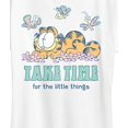 thumbnail image 3 of Garfield - Take Time Little Things - Ladies Short Sleeve Graphic T-Shirt, 3 of 5