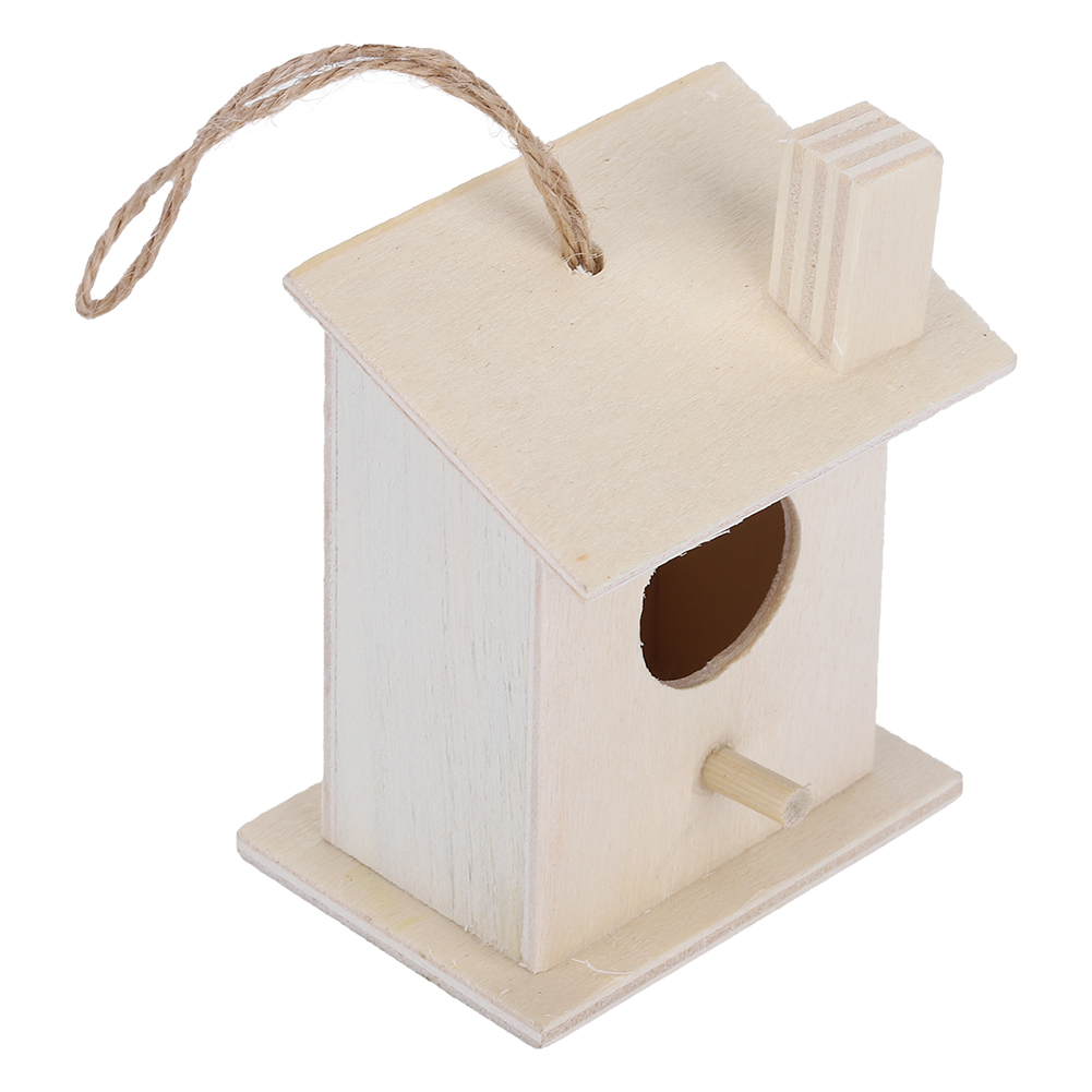 LAFGUR Wooden Bird House, Outdoor Bird House Durable Bird Wood Bird