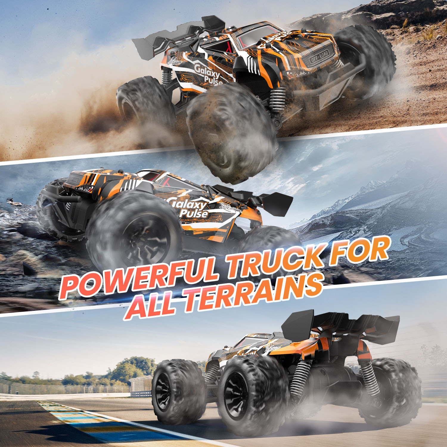 JoyStone Remote Control Monster Truck, 1:20 Scale All-Terrain 4WD photo 5