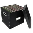 thumbnail image 2 of Snap-N-Store Vinyl Storage Record Box - Black, 2 of 4