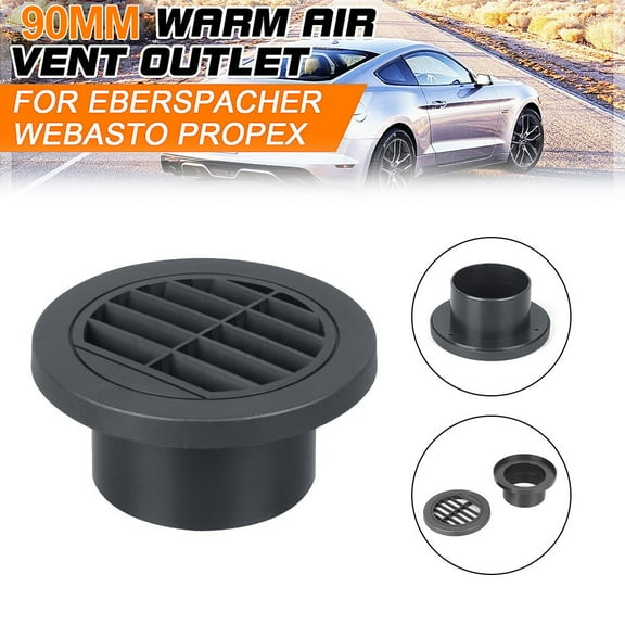 90mm Diesel Heater Ducting Duct Warm Air Vent directional Outlet for Webasto Auto Accessories