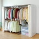 thumbnail image 3 of Paquete de 20 divisores de tamaño de perchero para ropa, perchas redondas para armario, divisores de etiquetas para armario con rotulador de 1 pieza para organización de ropa (blanco, en blanco), 3 of 5
