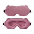 thumbnail image 1 of 3D Sleeping Mask, Memory Foam Block Out Light Eye Mask, Blindfold for Sleeping Aid, Face Mask, Eyepatch, 1 of 6