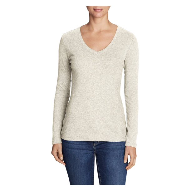 Eddie Bauer Eddie Bauer Women's Favorite LongSleeve VNeck TShirt