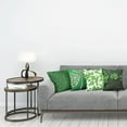 thumbnail image 3 of Ambesonne St. Patrick's Day Throw Pillow Cover 4 Pack, Leaves of Clovers, 16", Green White and Dark Green, 3 of 10