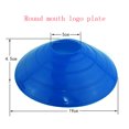 thumbnail image 5 of Juego de 10 conos de disco de agilidad para entrenamiento multideportivo con soporte de plástico para discos de juego de pelota de fútbol, 5 of 5