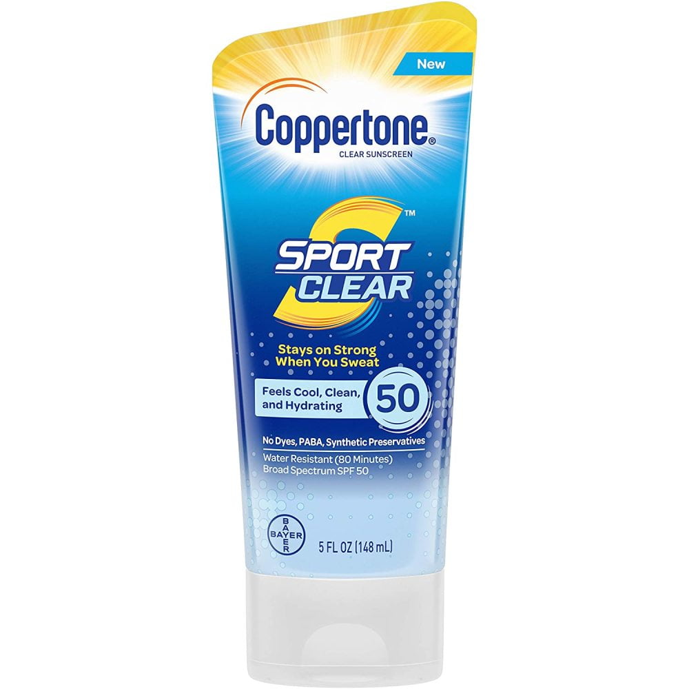 coppertone sport clear face