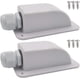 thumbnail image 1 of Prensaestopas para cables solares a prueba de agua, prensaestopas para cables individuales para todo tipo de cables de 6 mm a 12 mm para paneles solares (blanco, 2 piezas), 1 of 3