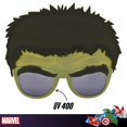 thumbnail image 2 of Gafas de Sol Sun-Staches Avengers Hulk UV400 Oficial Marvel, 2 of 7