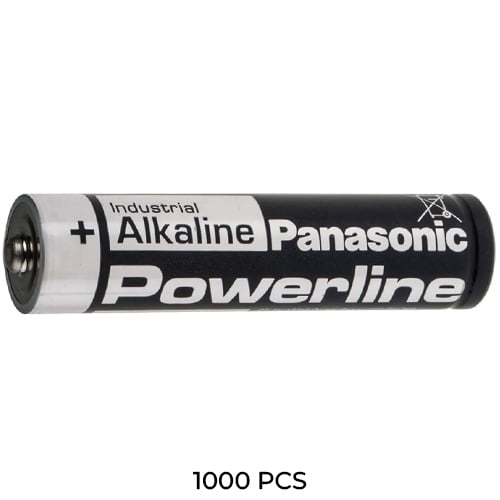 1000-Pack AAA Panasonic Powerline LR03ADB Industrial Alkaline Batteries