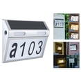 thumbnail image 1 of Solar House Numbers for Outside Modern Address Signs for Houses Solar Powered House Numbers for Yard, 1 of 11