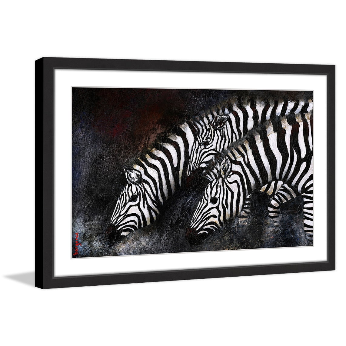 Marmont Hill "Oasis" by Bergerac Framed Painting Print