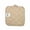 Beige, variant on Quilted Cotton Heat Resistant Pot Holder for Oven: 1CT