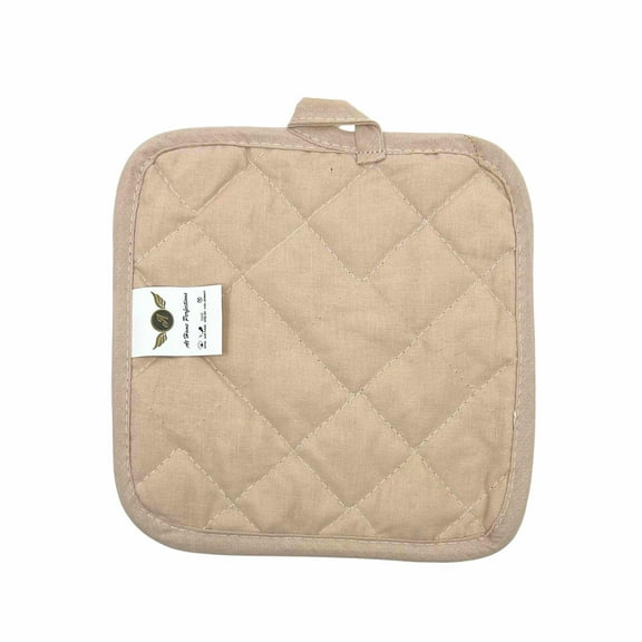 Quilted Cotton Heat Resistant Pot Holder for Oven: 1CT