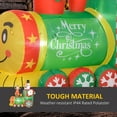 thumbnail image 4 of Outsunny 5.9' Christmas Inflatables Train with White LED Lights for Lawn Garden Party, 4 of 9