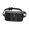 thumbnail image 2 of Cinturón de ventilador Ventilador recargable Dispositivo enfriador Portátil multiusos para llevar Estándar negro, 2 of 9