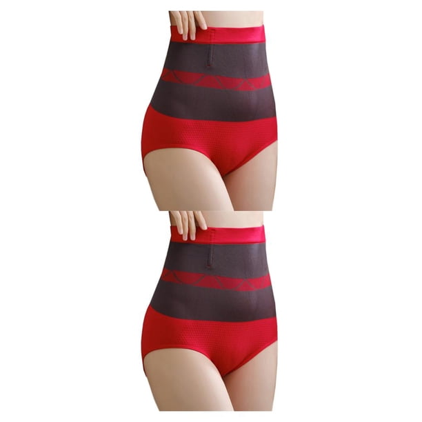 Qarigey Ropa interior de cintura alta para mujer, entrenador de cintura transpirable para boda, ropa moldeadora de elevación de cadera Type8 NO8