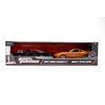 thumbnail image 2 of Jada Toys Fast and Furious Dom's Dodge Charger R/T and Brian's Toyota Supra Die-Cast Vehicle 2-Pack 1:32 Scale, 2 of 6