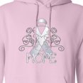 thumbnail image 3 of Inktastic Hope Lung Cancer Awareness Adult Hoodie Sweatshirt, 3 of 4