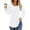 1 White, variant on Pleated Blouses for Women Dressy Casual Long Sleeve Shirts Fall Tunic Tops