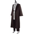 thumbnail image 2 of Disfraz de túnica para adulto, caballero, con capucha, uniforme, conjunto completo, para hombre, Halloween, cosplay, capa, 2 of 5