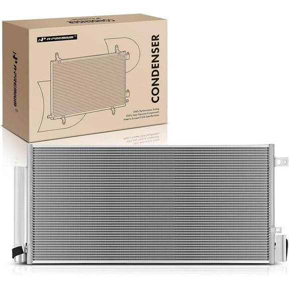 A-Premium Air Conditioning A/C Condenser Compatible with Chevrolet Trax 2013-2020 L4 1.4L, Replace# 4951, 95465726