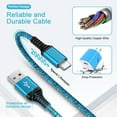 thumbnail image 2 of Type C Charger Block, Hootek 3 PCS USB C Cable 10FT with USB C Charger Block, Type C Charging Cords USB-C Phone Cable, Charging Block Type C Block USB Brick USB C Wall Charger Adapter Android Charger, 2 of 9