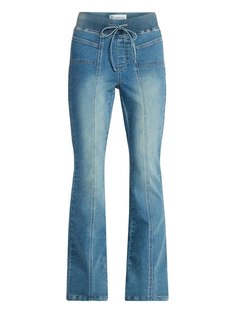 No Boundaries Seam Front Bootcut Pants, 31.5'' Inseam, Women's XXS
