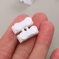 thumbnail image 2 of Supvox 50Pcs White Universal Wiring Artifact Spring Terminal Connectors for Convenient Wire Connection, 2 of 4